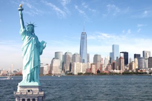 Die Freiheitsstatue in New York City