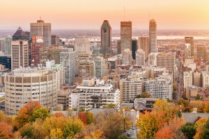 Montreal im Sonnenuntergang